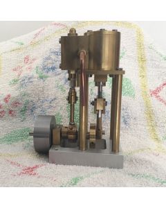 Vintage Single Cylinder Live Steam Engine