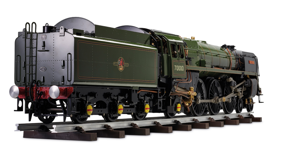 3.5 Inch Britannia Live Steam Loco