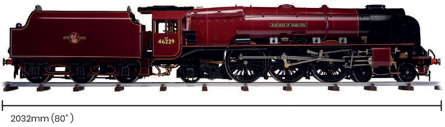 LMS Coronation Class Live Steam Engine